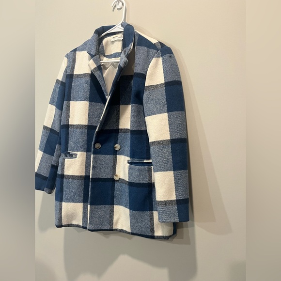 Goodnight Macaroon Plaid Jacket Size Medium - Picture 3 of 7
